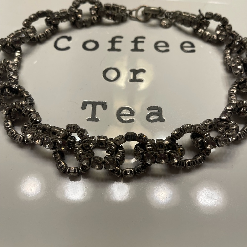 J. Crew Dark Metallic Chain Necklace